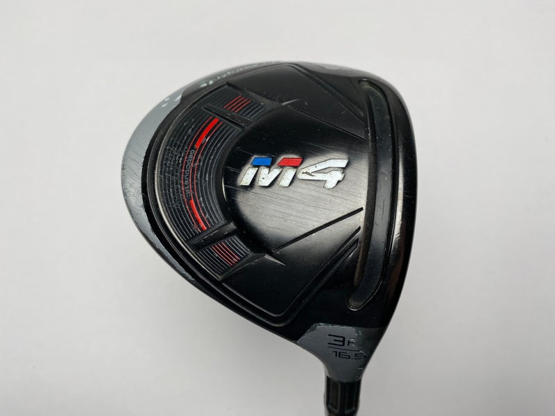 Taylormade M4 3 Fairway Wood 16.5* Mitsubishi Chemical Bassara e42x5ct Senior RH
