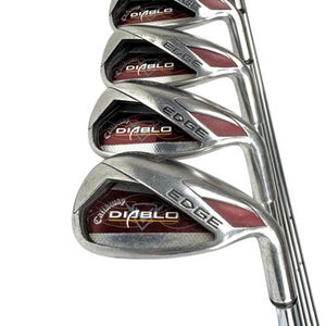 Used Callaway Diablo Edge Men's Rh Iron Set 5i-pw Steel Shaft 11506-s000272335