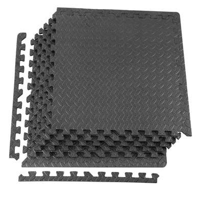 New XPRT Fitness 1/2" Interlocking Floor Mats #ZDEM01 11506-PRMZDEM011126