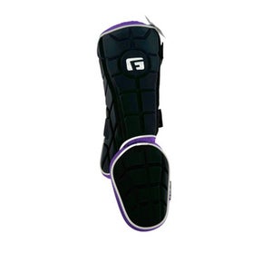 Used G-Form ELITE BB/SB Batter's Leg Protector Black And Purple Adult 11506-S000269418