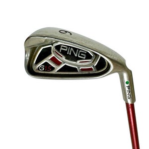 Used Ping G15 GREEN DOT Men's RH 6 Iron Regular Flex Graphite Shaft 11506-S000269907