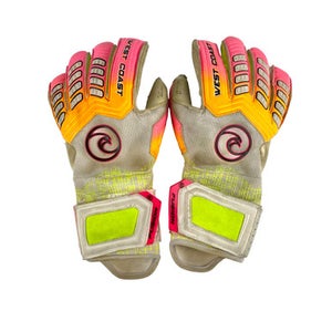 Used WEST COAST FUSION Soccer Goalie Gloves Size 7 11506-S000265284