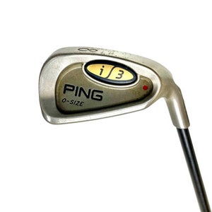 Used Ping I3 O-SIZE RED DOT Men's Right 8 Iron Stiff Flex Graphite Shaft 11506-S000259335