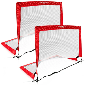 New Powernet 4' x 3' Portable Pop Up Goals (Pair) #S004 11506-PNTS004