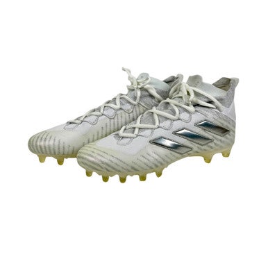 Used Adidas BOOST Adult Football Cleats White Men's 12 Like New 11506-S000270694