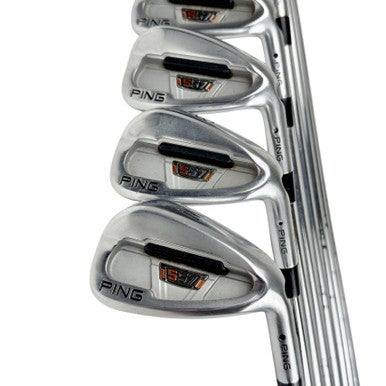 Used Ping S57 BLACK DOT Men's RH Iron Set 3I-PW Stiff Flex Steel Shaft 11506-S000270447