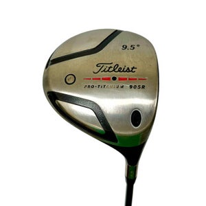 Used Titleist 905R Men's RH 9.5 Degree Driver Stiff Flex Graphite Shaft 1" Short 11506-S000266839