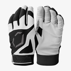 New Evoshield Srz1 Adult Batting Gloves Black Md 11506-wilwb5712001m