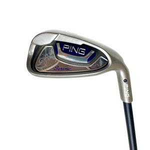Used Ping SERENE BLACK DOT Women's Right 9 Iron Senior Flex Graphite Shaft 11506-S000259312