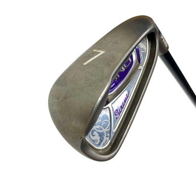 Used Ping SERENE BLACK DOT Women's Right 7 Iron Senior Flex Graphite Shaft 11506-S000259311