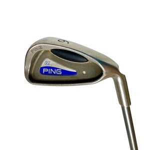 Used Ping G2 WHITE DOT Men's Right 6 Iron Regular Flex Graphite Shaft 11506-S000258971