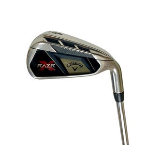 Used Callaway RAZR X Men's Right 6 Iron Regular Flex Steel Shaft 11506-S000264531