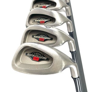 Used Callaway BIG BERTHA 1996 Men's Right Iron Set 2I-SW Stiff Flex Graphite Shaft 11506-S000262701