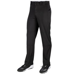 New CHAMPRO TRIPLE CROWN MANNY OPEN BOTTOM PANT BLACK YOUTH XS 11506-CHPBP9UYBXS