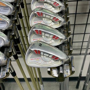 Used Taylormade Burner Ht Men's Right Iron Set 4i-aw Regular Flex Steel Shaft 11506-s000254262