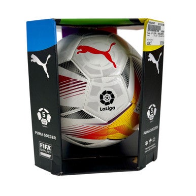 Used Puma LA LIGA 1 ACCELERATE Soccer Ball White Size 5 New Condition 11506-S000224264