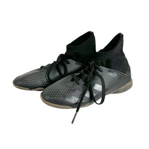 Used Adidas PREDATOR Indoor Soccer Shoes Black Junior 01 11506-S000233893