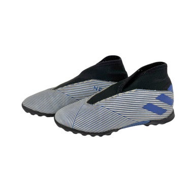 Used Adidas Nemesis Soccer Turf Shoes White Youth 12.5 11506-s000274427