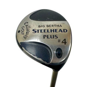 Used Callaway BIG BERTHA STEELHEAD PLUS 4 Women's RH 4 Wood 11506-S000271559