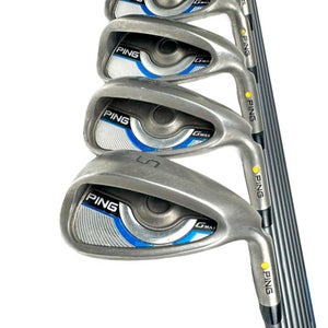 Used Ping G Max Yellow Dot Men's Rh Iron Set 4i-sw Regular Flex Graphite Shaft 11506-s000271204