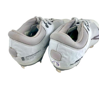 Used Nike HYPERDIAMOND 4 Metal Softball Cleats Women's 7.5 11506-S000265924