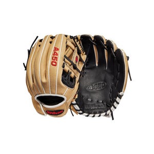 New Wilson A450 2022 Fielders Glove 11 1/2" RHT 11506-WILWBW100174115