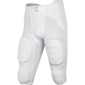 New CHAMPRO SAFETY INTEGRATED FOOTBALL PANT WITH BUILT-IN PADS Wht Youth XL 11506-CHPFPU13YXLW