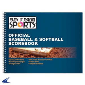 CHAMPRO PLAY IT AGAIN SPORTS LOGOED SCOREBOOK 11506-CHPA07PIAS