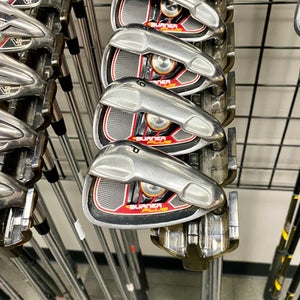 Used Taylormade Burner Plus Men's Right Iron Set 4i-pw Uniflex Steel Shaft 11506-s000254741