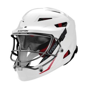 New Easton Hellcat Slowpitch Helmet White S/M 11506-RAWHELCATSHSMW