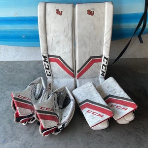 ccm axis pro goalie pads
