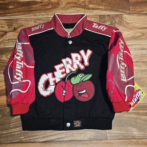 NEW Vintage JH Design Laffy Taffy Cherry Candy PromoJacket Size TODDLER 4T Coat