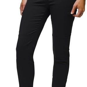 prAna Pants Women XS Black Stretch Zion High-Waist Skinny Leg Performance PLW214