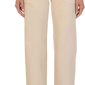 Kut From The Kloth Meg Pants Women's 8 Beige Stretch Flat Front Wide Leg PLW209