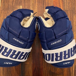 Warrior Covert QRE pro stock gloves - Draden Hunt - Toronto Maple Leafs-  14"