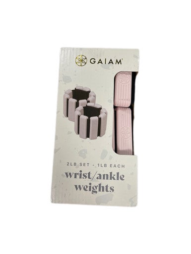 Used Gaiam Ankle Weights White 2 lb 11735-S000338182