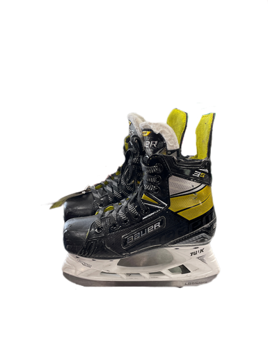 Used Bauer Supreme 3s Junior 02 Ice Hockey Skates 11735-s000333628