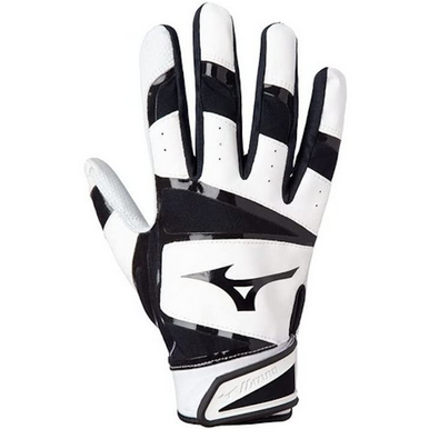 New Mizuno 303 Batting Glove Blk Xl 11771-miz330417-90-xl