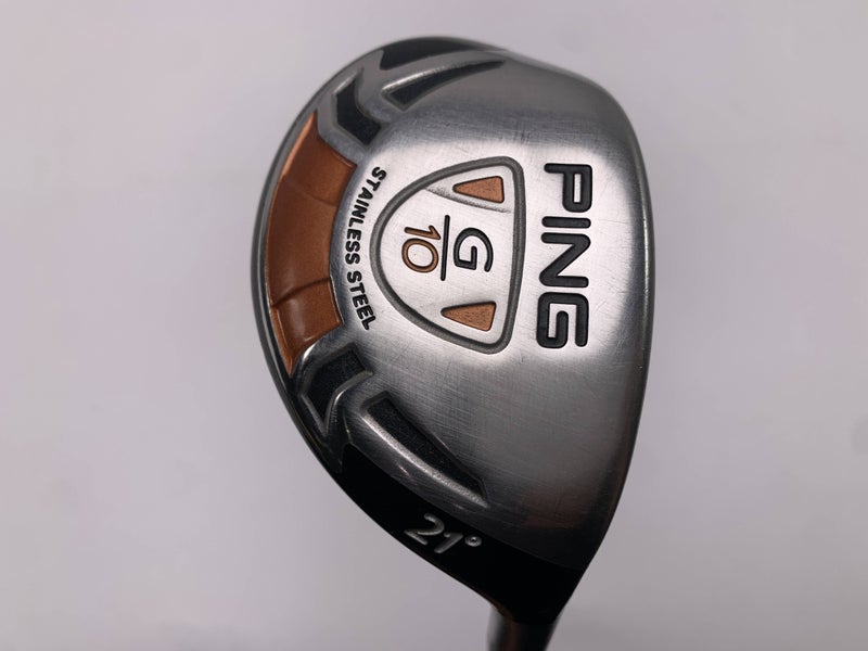 Ping G10 4 Hybrid 21* TFC129 Stiff Graphite Mens RH Midsize Grip
