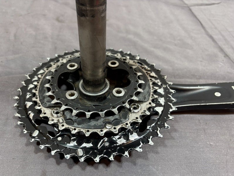 Shimano Deore FC-M552 175mm 44/32/22 Aluminum Triple Crankset 24mm Spindle