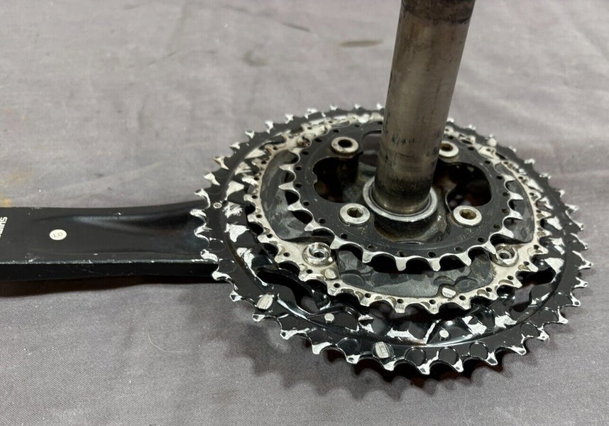 Shimano Deore FC-M552 175mm 44/32/22 Aluminum Triple Crankset 24mm Spindle