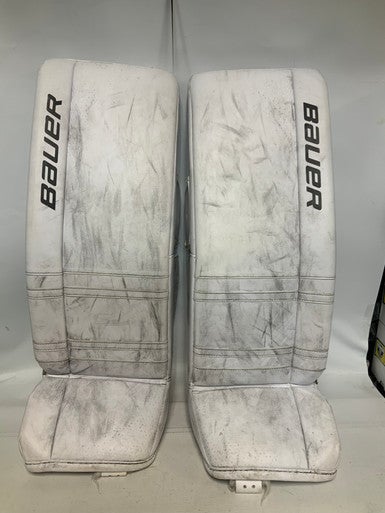 Used Bauer Gsx Goalie Leg Pads Inter White 31" 11823-s000028459