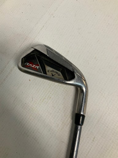 Used Callaway Razr X 7 Iron Ladies Flex Graphite Shaft Individual Irons 11823-s000023153