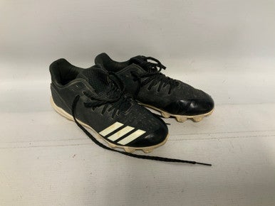 Used Adidas 3 Stripe Bb Sb Cleats Black Junior 05 11823-s000027266