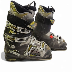 Used Tecnica Md0010 Mens Dh Ski Boot Grey 255 Mp - M07.5 - W08.5 11863-s000019359