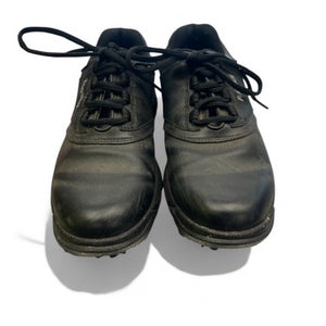 Used Foot Joy Mens Golf Shoes Black Senior 9 11863-s000016752