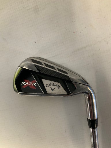 Used Callaway Razr 6 Iron Regular Flex Steel Shaft Individual Irons 11823-s000018587