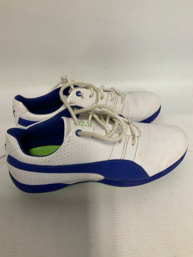 Used Puma Jr Golf Shoes White Junior 05 11823-s000026959