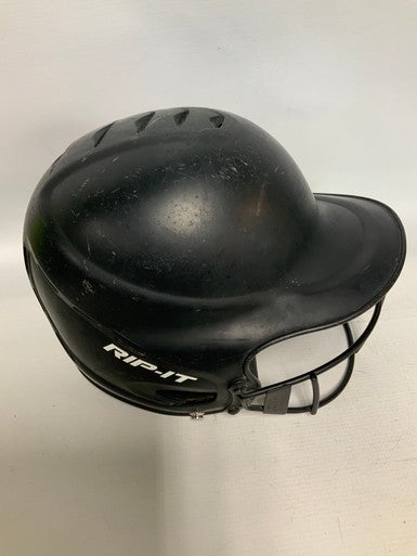 Used Rip-it Black S M Baseball And Softball Helmets 11823-s000020041