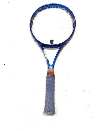 Used Wilson PRO STAFF Adult Tennis Racquet Royal Blue 4 5/8" 11860-S000287313